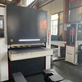 Máquina de rebabas de barra de arena holandesa